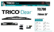 Clear Trade Quality Blade Assembly 700MM 28" (Single) TCL700 - Trico | Universal Auto Spares