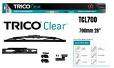 Clear Trade Quality Blade Assembly 700MM 28" (Single) TCL700 - Trico | Universal Auto Spares