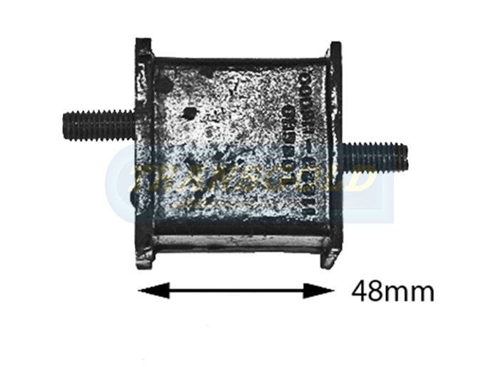 Engine Mount Fits Datsun 120Y B210 Front Left/Right Hand TEM0127 - Transgold | Universal Auto Spares