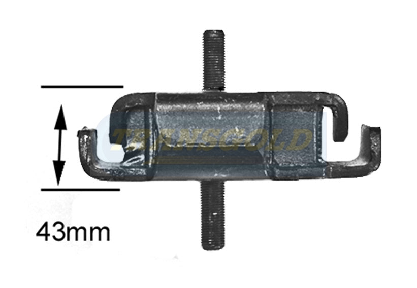 Engine Mount Fits Landcruiser FJ62/FJ70/FJ73 Front TEM0147 - Transgold