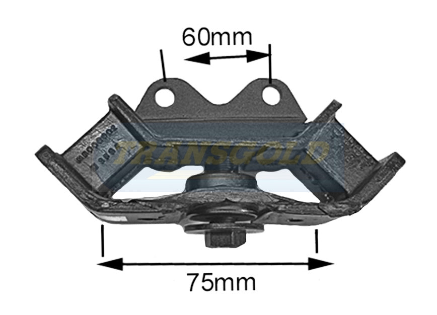 Engine Mount Fits Mitsubishi Triton/L200 Rear Mitsub. MK 96-ON V6 3.0L Auto Rear TEM0312 - Transgold