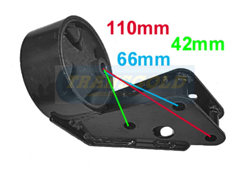 Engine Mount Fits Nissan N14 ATM Left Hand TEM0320 - Transgold