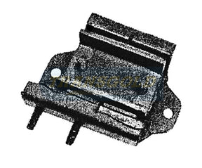 Engine Mount Fits Datsun 180B, Z18, Bluebird Rear '81-86 TEM0531 - Transgold