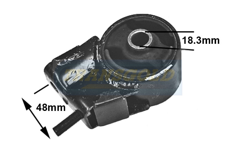 Engine Mount Fits Mazda 626/Telstar AT-AV 10/87-91 Front Auto TEM0545 - Transgold