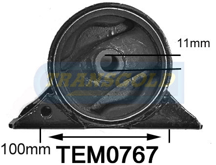 Engine Mount Fits Mitsubishi Lancer CC '93-95 Rear Auto/Manual TEM0767 - Transgold