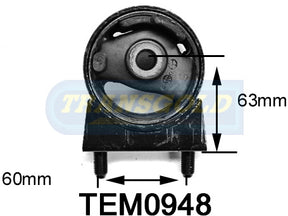 Engine Mount Fits Mazda 121 DB 90-97 Front TEM0948 - Transgold