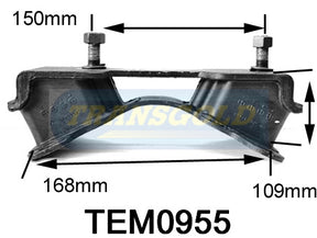 Engine Mount Fits Toyota Landcruiser HZJ70, HZJ80 90- R Manual TEM0955 - Transgold