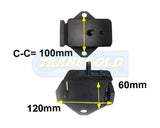 Engine Mount Fits Mitsubishi Express Walkthru WA Front LH & RH TEM1023 - Transgold