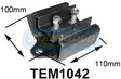 Engine Mount Fits Nissan Navara 2.4, 2.7, 2.5L Rear Auto/Manual TEM1042 - Transgold