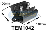 Engine Mount Fits Nissan Navara 2.4, 2.7, 2.5L Rear Auto/Manual TEM1042 - Transgold