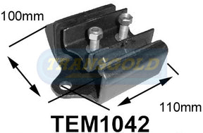 Engine Mount Fits Nissan Navara 2.4, 2.7, 2.5L Rear Auto/Manual TEM1042 - Transgold