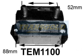 Engine Mount Fits Mazda B2200-2600 '85-09 Rear Mount TEM1100 - Transgold