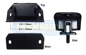 Engine Mount Fits Holden Rodeo TF17-99 '88-02, Jackaroo '92 ON Rear TEM1327 - Transgold