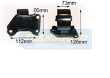 Engine Mount Fits Daihatsu Sirion 1.3L 1997-00 RH TEM1656 - Transgold