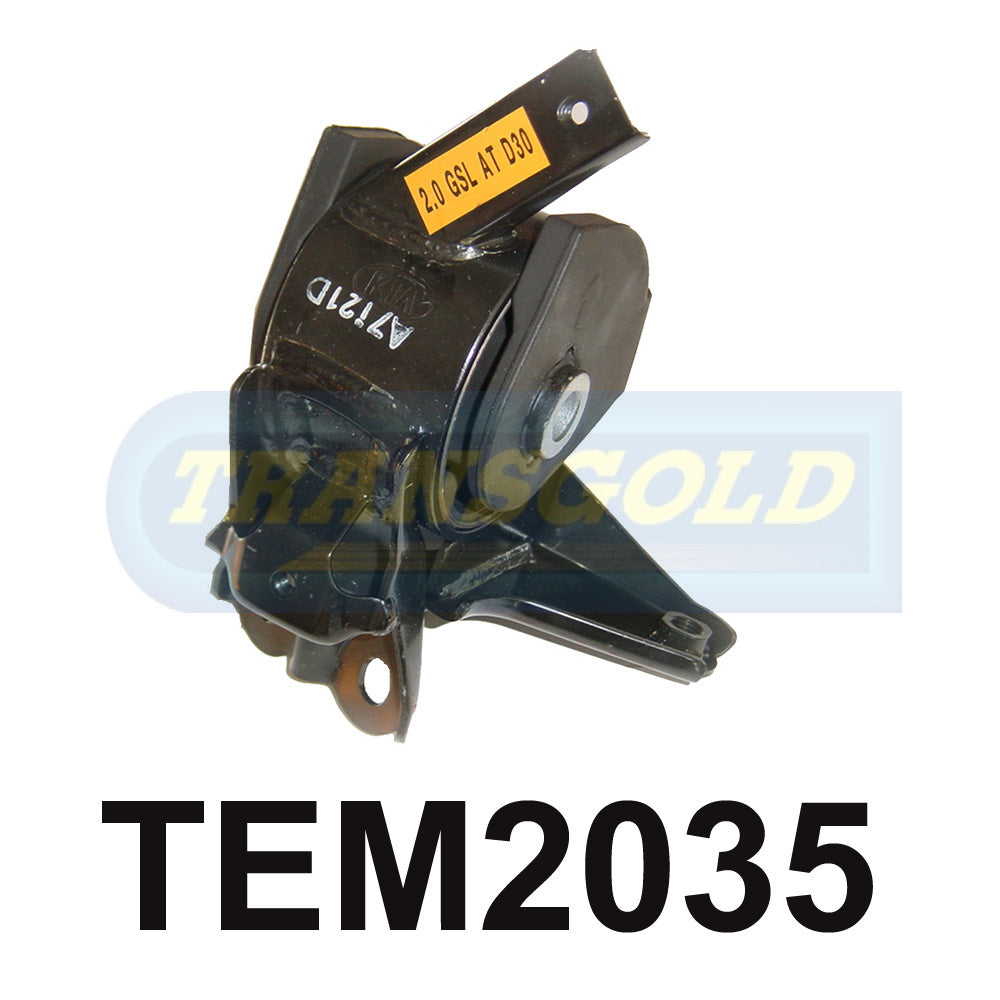 Engine Mount Fits Kia Cerato 2005-ON 1.6L DOHC, 2.0L DOHC Engine LH Auto TEM2035 - Transgold