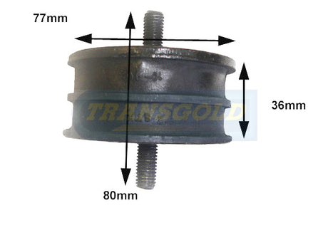 Engine Mount Fits Land Rover Defender 2.5, Range Rover Classic 70-95, Discovery V8 F-LH/RH TEM2132 - Transgold