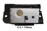 Engine Mount Fits Ford F100, F150, F250, F350 2&4WD 5/87-ON V8 5, 5.8L A/M F-LH/RH TEM2179 - Transgold