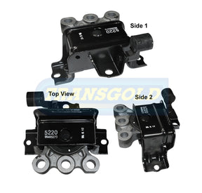 Engine Mount Fits Holden Barina TM Right Hand AT TEM3235 - Transgold
