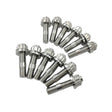 Titanium Exhaust Stud Kit With Lock Nuts Fit For Ford Barra EA EB ED EF EL AU BA BF FG Territory - Machter