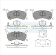 Brake Pads Fits Telstar As 86-87/ Mazda 626 1985 On TG0414N - Transgold | Universal Auto Spares