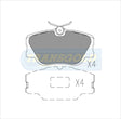 Brake Pads Fits Mercedes Various Models '84-93 TG0425N - Transgold | Universal Auto Spares