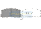 Brake Pads Front Fits Holden Astra, Pulsar, Mitsubishi, Toyota TG1103N - Transgold | Universal Auto Spares
