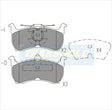 Brake Pads Rear Fits Ford Falcon Ea On, All Models TG1109N - Transgold | Universal Auto Spares
