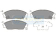 Brake Pads Front Fits Honda Civic Wagon, Prelude, Crx TG1123N - Transgold | Universal Auto Spares