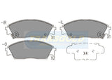 Brake Pads Front Fits Honda Civic Wagon, Prelude, Crx TG1123N - Transgold | Universal Auto Spares