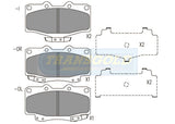 Brake Pads Front Fits Toyota Hilux, Landcruiser TG1149N - Transgold | Universal Auto Spares