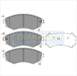 Brake Pads Front Fits Hyundai Sonata 89-97, Lantra 1.6, 1.8 91, Tiburon TG1167N - Transgold | Universal Auto Spares