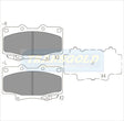 Brake Pads Front Fits Toyota Landcruiser TG1199N - Transgold | Universal Auto Spares