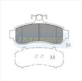 Brake Pads Front Fits Mitsubishi Magja, Verada TG203N - Transgold | Universal Auto Spares