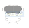 Brake Pads Front Fits Toyota Lexus, Camry Vienta V6 TG1209N - Transgold | Universal Auto Spares