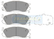 Brake Pads Front Fits Mazda 929 V6,4ws Sedan 91-97 TG1221N - Transgold | Universal Auto Spares