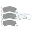 Brake Pads Front Fits Mitsubishi Galant, Verada, Pajero TG1223N - Transgold | Universal Auto Spares