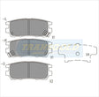 Brake Pads Rear Fits Mitsubishi Pajero TG1231N - Transgold | Universal Auto Spares