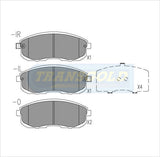 Brake Pads Front Fits Nissan Bluebird, Maxima TG1232N - Transgold | Universal Auto Spares
