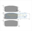 Brake Pads Rear Fits Mitsubishi Magna Th,Tf,Te Wagon, Sedan (ABS) Verada V6 92-00, 3000 Gt91-98 TG1238N - Transgold | Universal Auto Spares