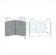 Brake Pads Front Fits Mercedes 300se,400se Series '91-99 TG1248N - Transgold | Universal Auto Spares