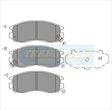 Brake Pads Front Fits Mitsubishi Eclipse, Galant, Lancer, Nimbus TG1249N - Transgold | Universal Auto Spares