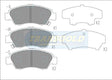 Brake Pads Front Fits Honda Civic 1992 On TG1262N - Transgold | Universal Auto Spares