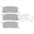 Brake Pads Rear Fits Holden Frontera, Jackaroo, Rodeo, Isuzu Trooper TG1280N - Transgold | Universal Auto Spares