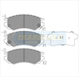 Brake Pads Front Fits Nissan Pulsar, Stanza 95 On, Sentra, Nz-R 91 On TG1281N - Transgold | Universal Auto Spares