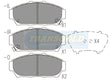Brake Pads Front Fits Honda Integra Coupe Gsi '94 On TG1292N - Transgold | Universal Auto Spares