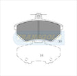 Brake Pads Front Fits Volkswagen Passat, Vento 1995 On TG1310N - Transgold | Universal Auto Spares
