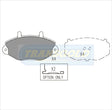 Brake Pads Front Fits Ford Transit Van (LWB) 2.0, 2.5 6/94 (GRP 3) TG1317N - Transgold | Universal Auto Spares