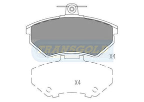 Brake Pads Front Fits Audi, Seat, Volkswagen Golf '95 On TG1325 - Transgold | Universal Auto Spares