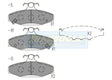 Brake Pads Rear Fits Daewoo Musso, Korando, Ssangyong Musso TG1338N - Transgold | Universal Auto Spares
