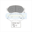 Brake Pads Front Fits Ford Laser Kn 1.6 3/99-, Mazda 323 Protege Bj 1.6 TG1358 - Transgold | Universal Auto Spares